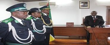 Diomba saúda Polícias da Província de Maputo