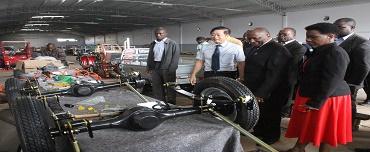 Diomba visita Fábrica de Montagem de Triciclo Motor