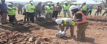 Lançada 1ª Pedra para construção de Sistema de Abastecimento de Água em Moamba