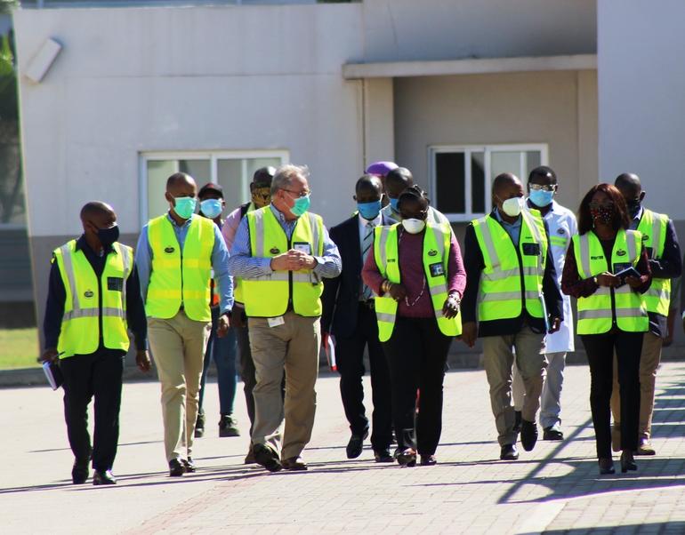 Secretária de Estado na província de Maputo em visita de trabalho a Companhia Industrial da Matola. 6