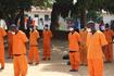 Cerimónia de soltura de reclusos na cadeia central de Maputo no âmbito da Lei da Amnistia. 1