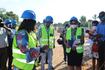 Vitória Diogo visita obras de construção do novo depósito provincial de medicamentos.jpg. 2