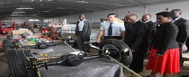 Diomba visita Fábrica de Montagem de Triciclo Motor Diomba visita Fábrica de Montagem de Triciclo Motor