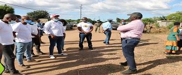 Parruque saúda o empenho da Autarquia da Matola no combate cerrado contra a COVID-19 Parruque saúda o empenho da Autarquia da Matola no combate cerrado contra a COVID-19