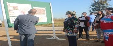 Secretária de Estado enaltece construção de novo mercado em Boane Secretária de Estado enaltece construção de novo mercado em Boane