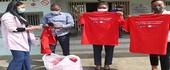 Serviço Provincial de Assuntos Sociais de Maputo recebe camisetas 