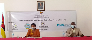 Realização da primeira Sessão Plenária do Observatório Distrital de Desenvolvimento Realização 